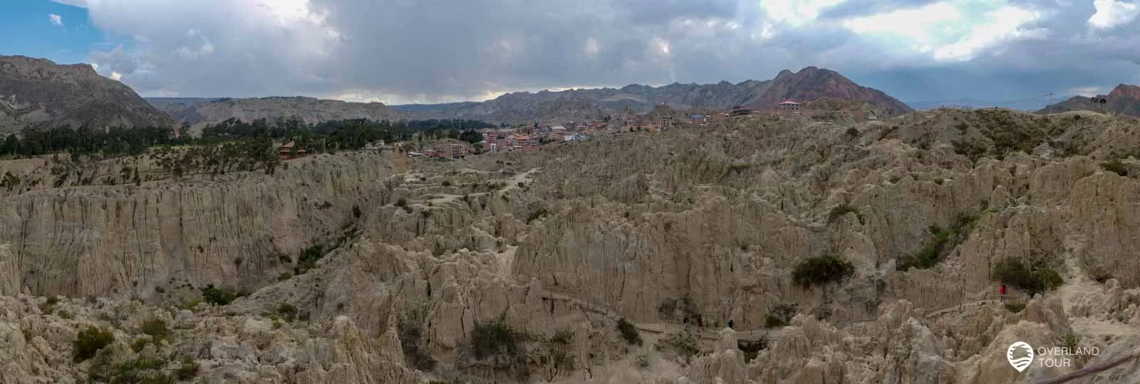 Mondlandschaft im Valle de la Luna in Mallasa bei La Paz Mondlandschaft im Valle de la Luna in Mallasa bei La Paz