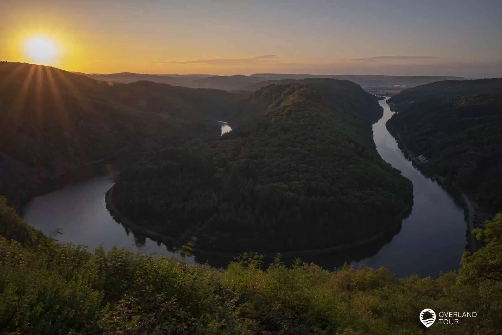 Saarschleife Mettlach – Die Tafeltour wandern inkl. Cloef Aussichtspunkt