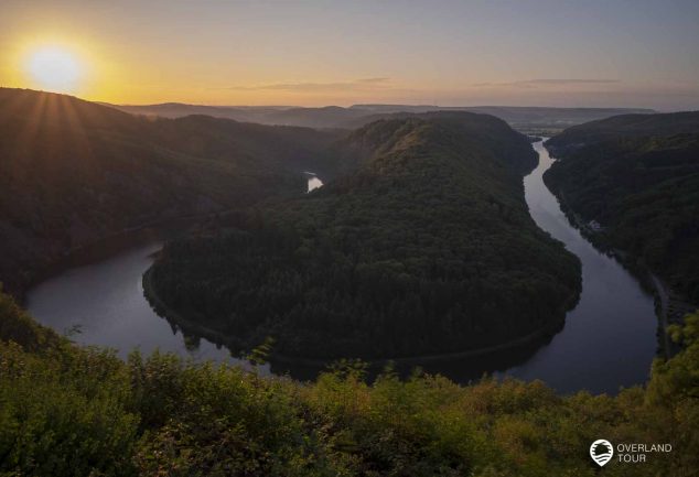 Saarschleife Mettlach – Die Tafeltour wandern inkl. Cloef Aussichtspunkt