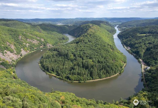 Saarschleife Mettlach – Die Tafeltour wandern inkl. Cloef Aussichtspunkt