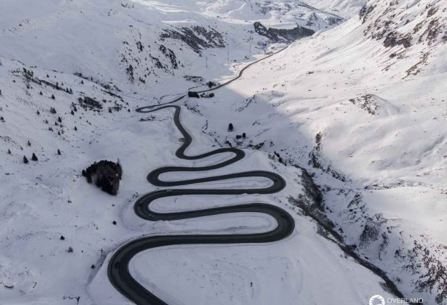 Der Julier Pass in Graubünden