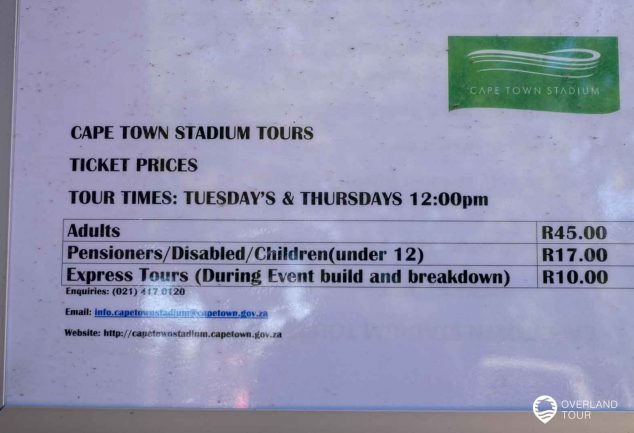 Das Cape Town Stadium in Green Point - Kapstadt