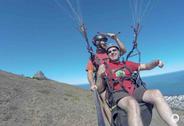 Paragliding über Kapstadt – Mit dem Gleitschirm vom Signal Hill
