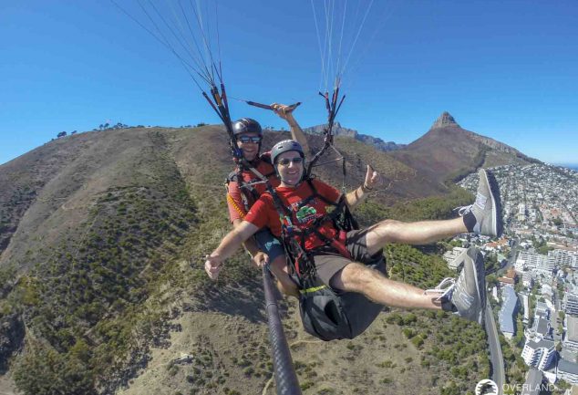 Paragliding über Kapstadt – Mit dem Gleitschirm vom Signal Hill