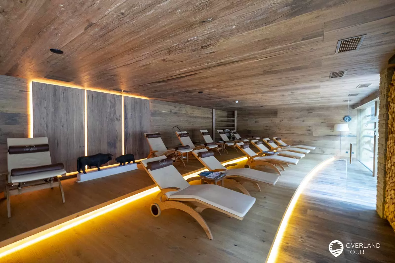 Der Sauna und Spa-Bereich war sehr angenehm nach der Wanderung