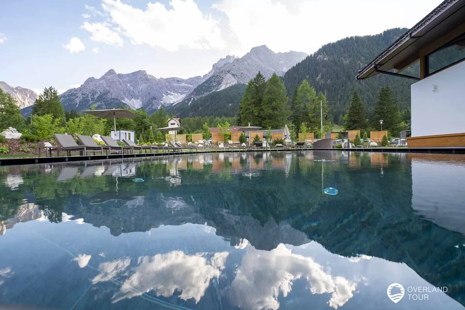 Der Außenpool war der Hit im Spa