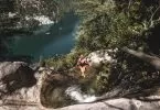 Das Ziel der Wanderung - der Naturpool am Königssee