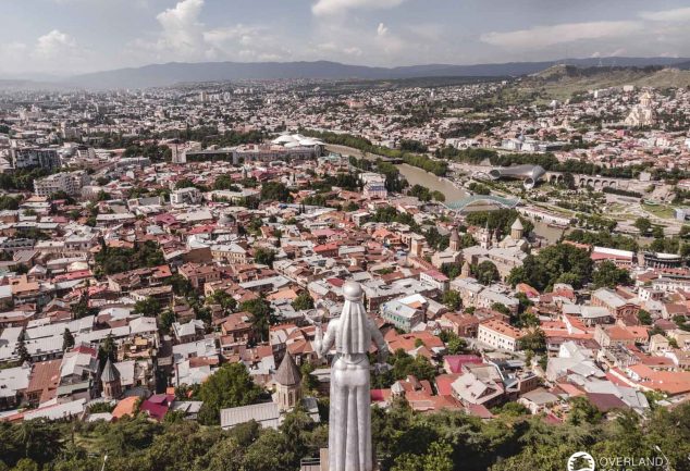 Tiflis, Tbilissi oder Tbilisi - Die Hauptstadt in Georgien