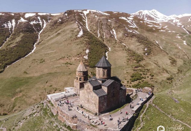Stepanzminda - Die Gergeti Dreifaltigkeitskirche