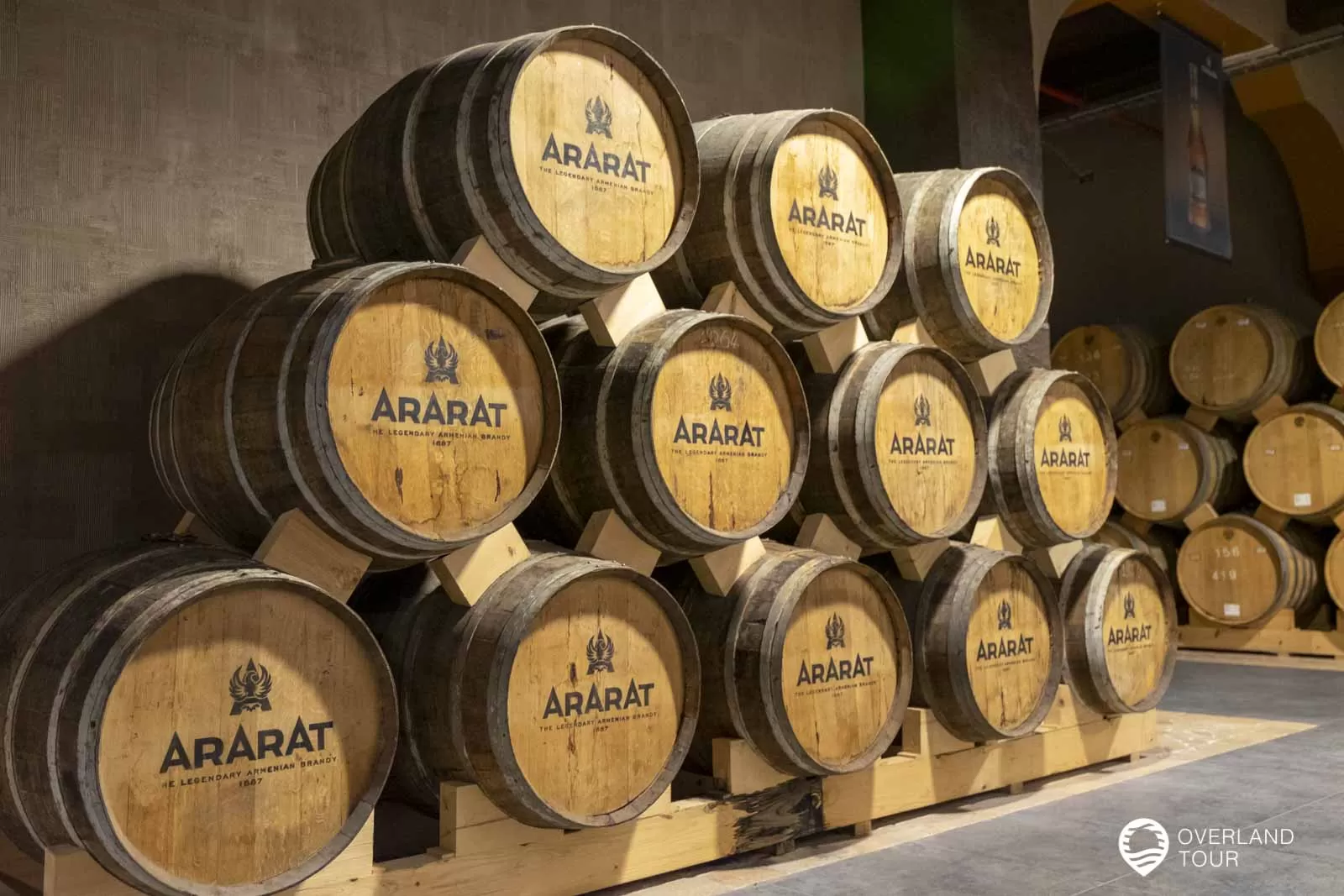 Ararat Brandy Factory Tour Während der Ararat Museums-Tour