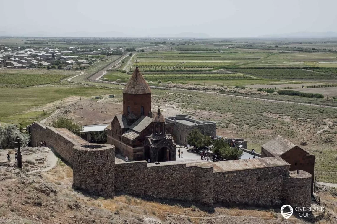 Das Kloster Chor Virap ist die Wiege der christlichen Religion in Armenien