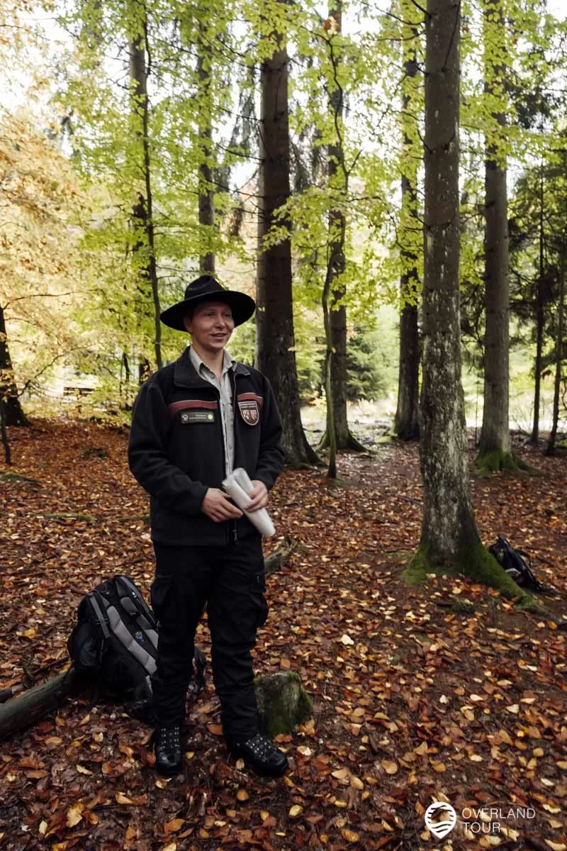 Saar-Hunsrück-Steig 10. Etappe: Börfink-Erbeskopf-Morbach Unser Ranger Patric Heintz - Hey Patric das war ein echt geiler Tag mit dir als Ranger und dazu habe ich noch viel gelernt. Vielen Dank