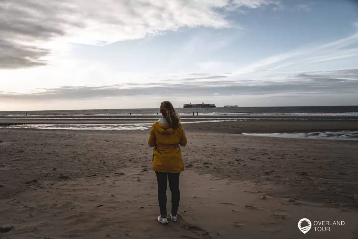 Den Sonnenuntergang an der Nordsee auf Zeeland genießen