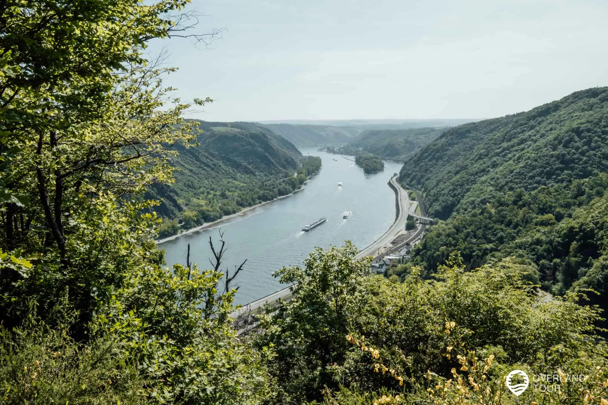 Rheinburgenweg - Traumschleife Rheingold Es gibt ĂĽber ein Dutzend Aussichtspunkte auf der Traumschleife Rheingold