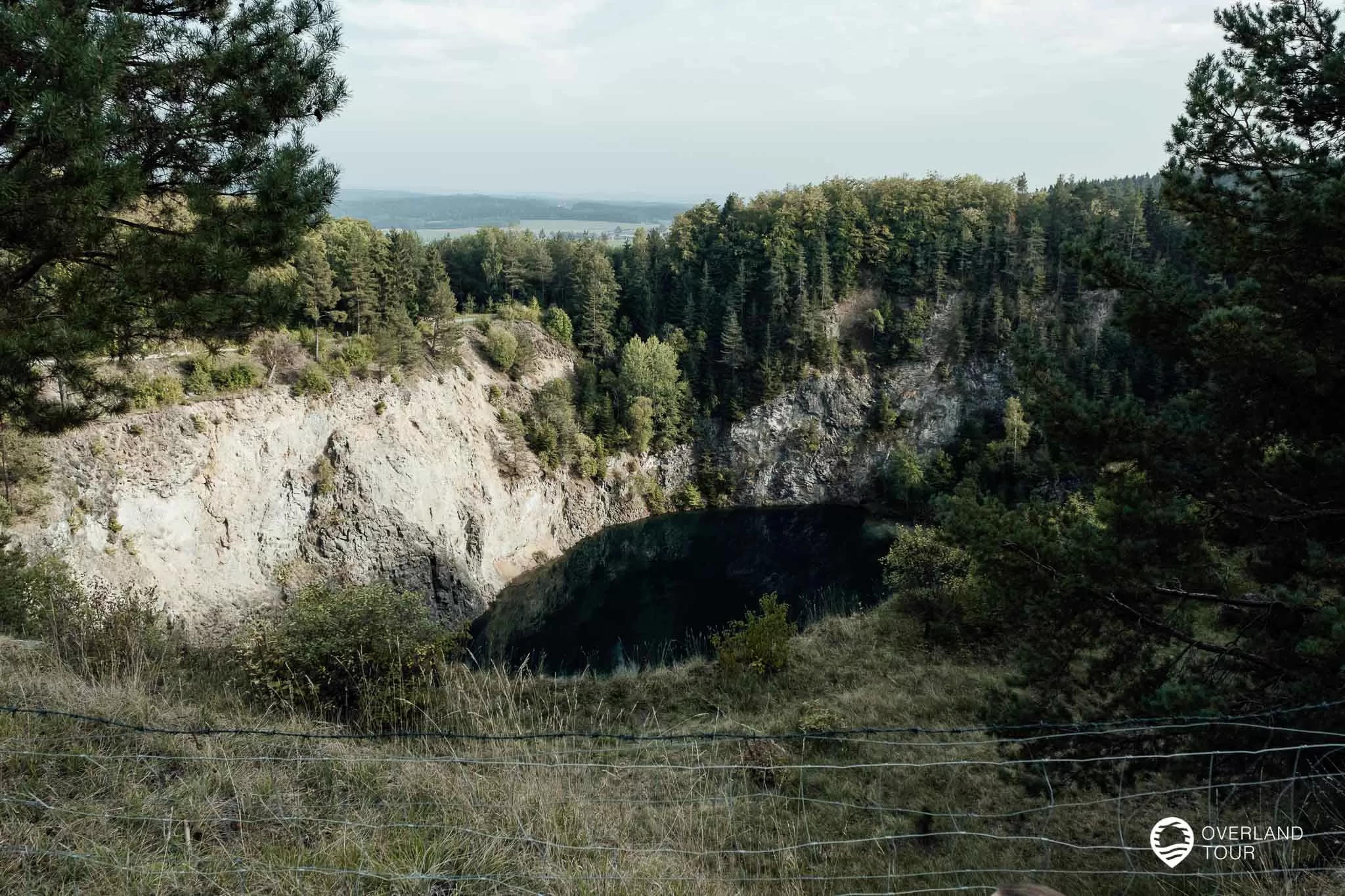 Der Vulkankratersee Höwenegg