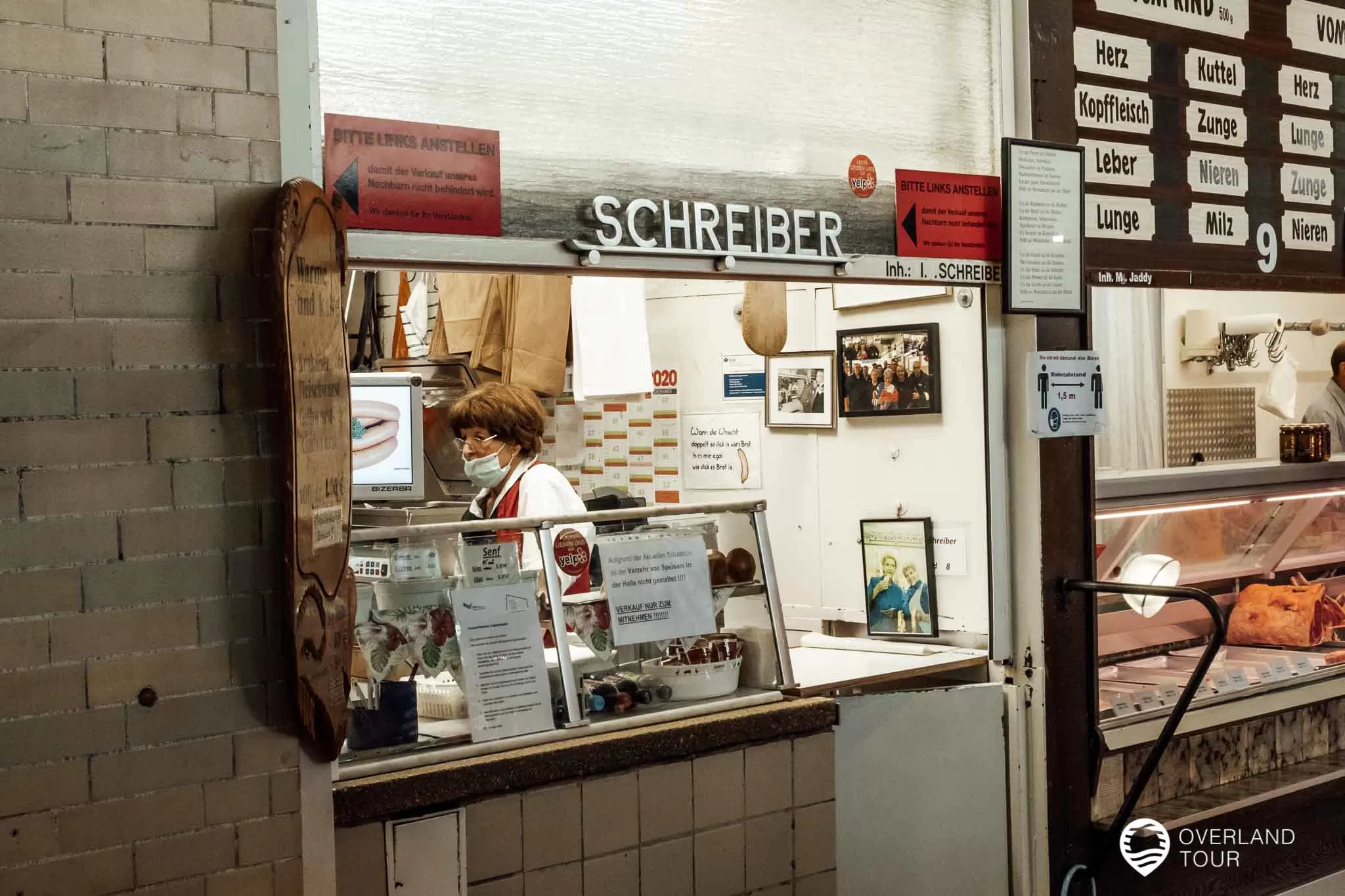 Die Fleischwurst der Frau Schreiber ist legendär in Frankfurt