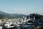Was für ein Blick über Salzburg vom Mönchsberg aus