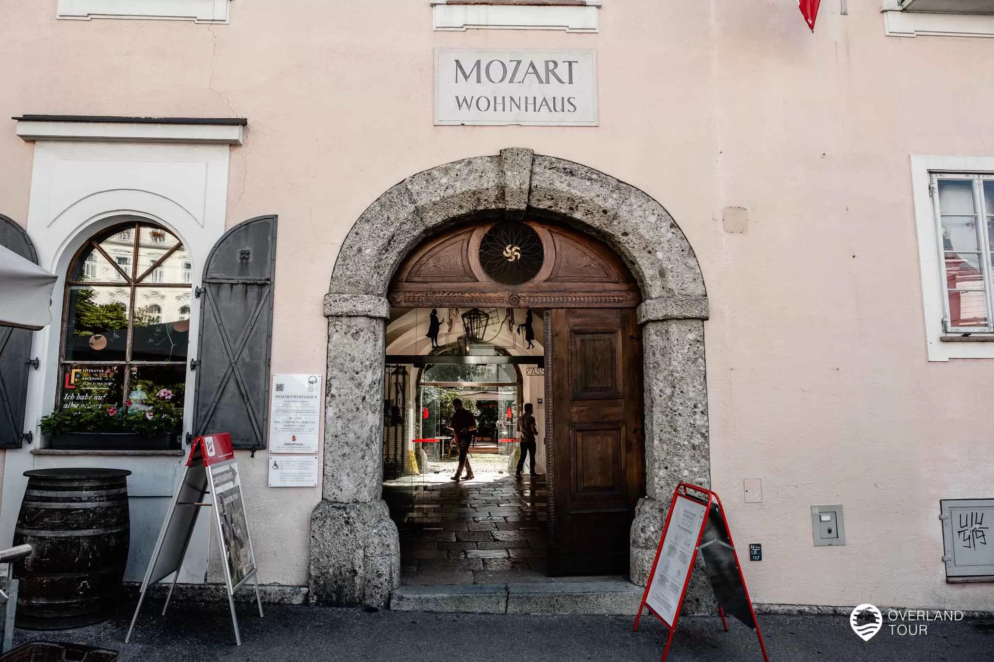 Die 20 Tops und Sehenswürdigkeiten in Salzburg Das Mozart Wohnhaus am Makartplatz 8 in Salzburg