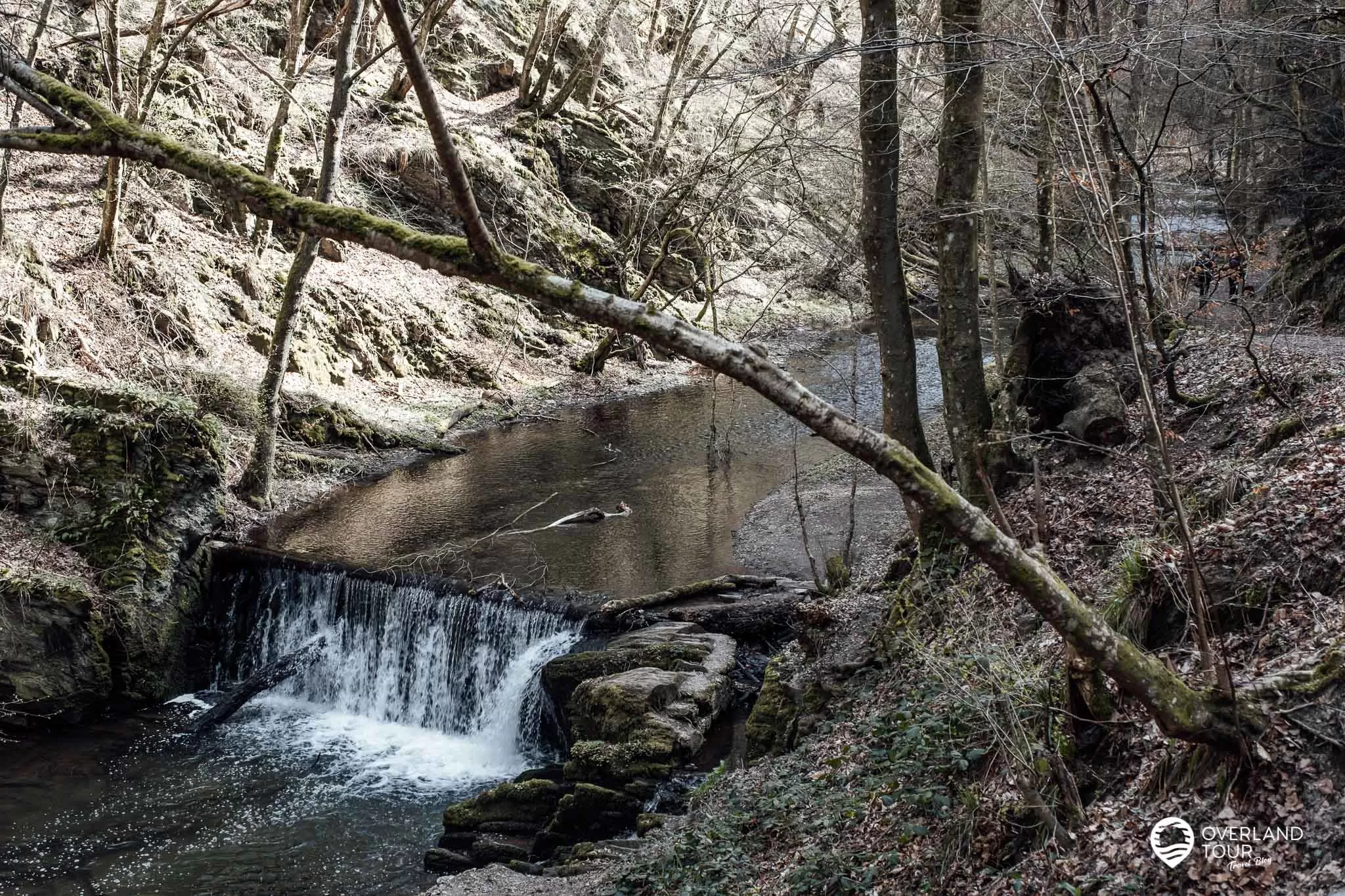 Traumschleife Baybachklamm: Der Wasserfall am Baybach