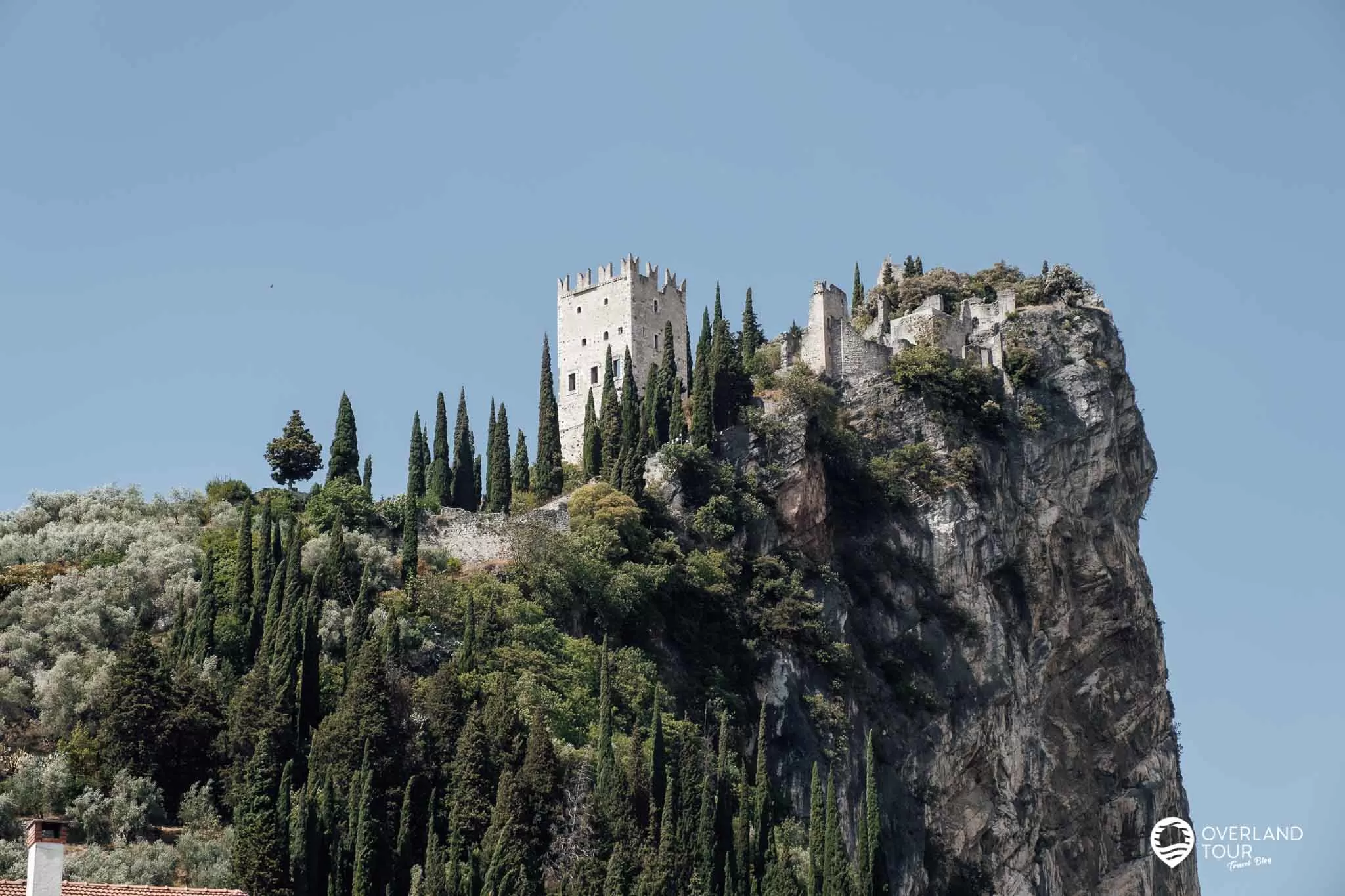 Sehenswürdigkeiten in Riva del Garda und Umgebung: Burgruine Arco - Castello di Arco