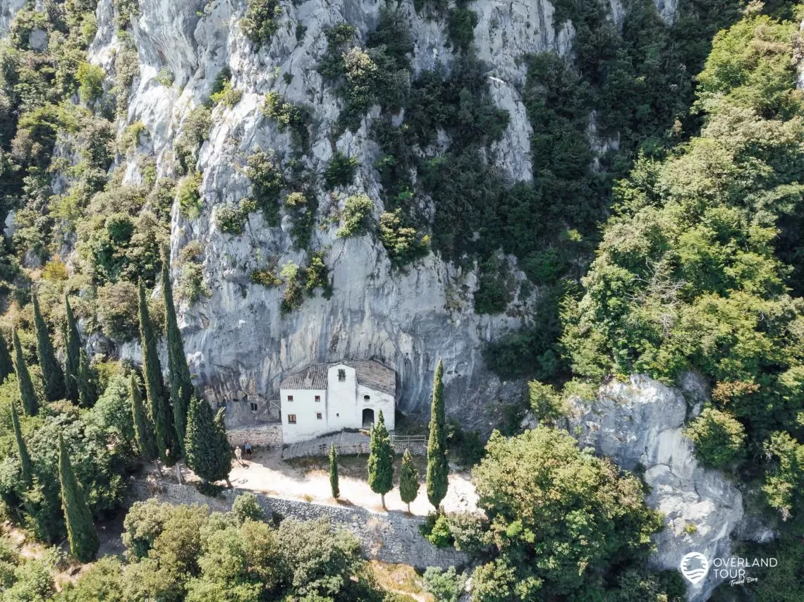 Wanderung zur Pestkapelle Eremo di san Valentino bei Sasso / Gargnano
