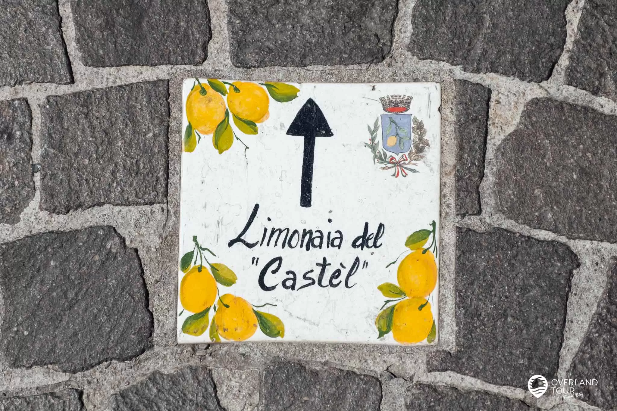 Die Sehenswürdigkeiten von Limone sul Garda Wo bitte geht es zum Limonaia del Castèl? Einfach der schönen Beschilderung hinter her