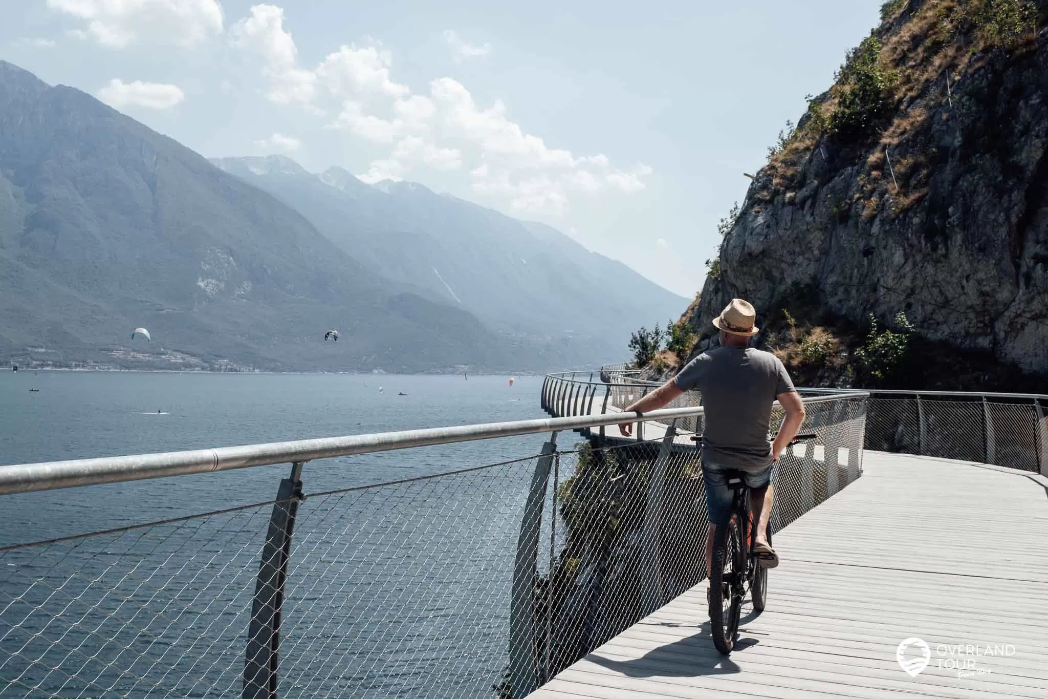 Die Sehenswürdigkeiten von Limone sul Garda: Ciclopista del Garda – Der Rad- und Fußweg bei Limone