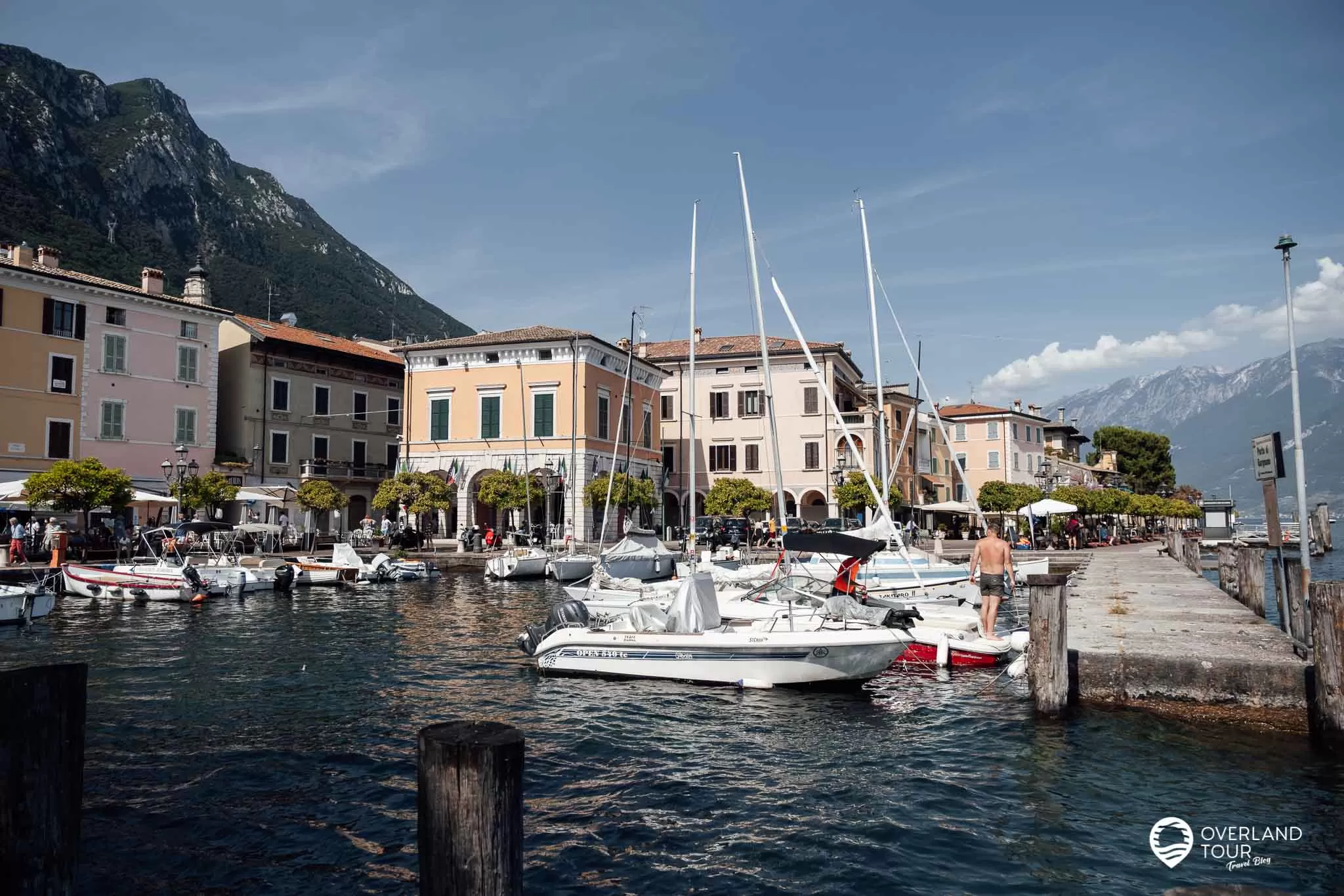 Gargnano mit seinem Hafen