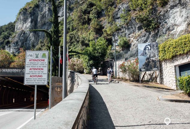 Wanderung Sentiero del Ponale: Wandern auf der alten Ponale Straße