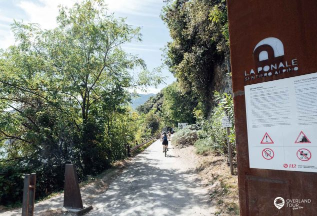 Wanderung Sentiero del Ponale: Wandern auf der alten Ponale Straße