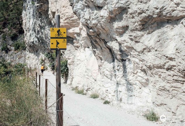 Wanderung Sentiero del Ponale: Wandern auf der alten Ponale Straße