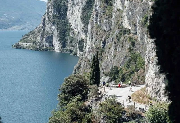 Wanderung Sentiero del Ponale: Wandern auf der alten Ponale Straße