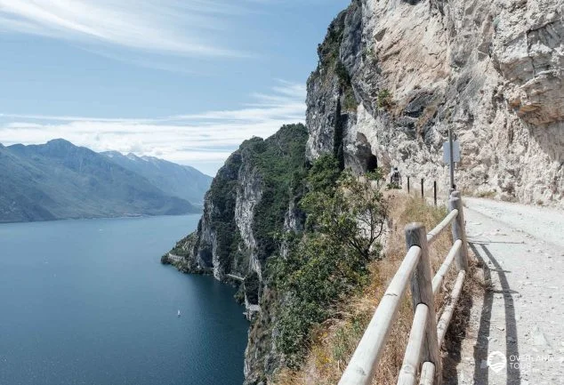 Wanderung Sentiero del Ponale: Wandern auf der alten Ponale Straße
