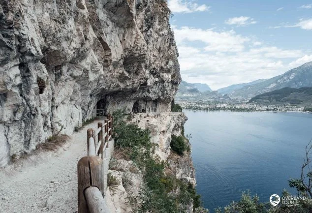 Wanderung Sentiero del Ponale: Wandern auf der alten Ponale Straße