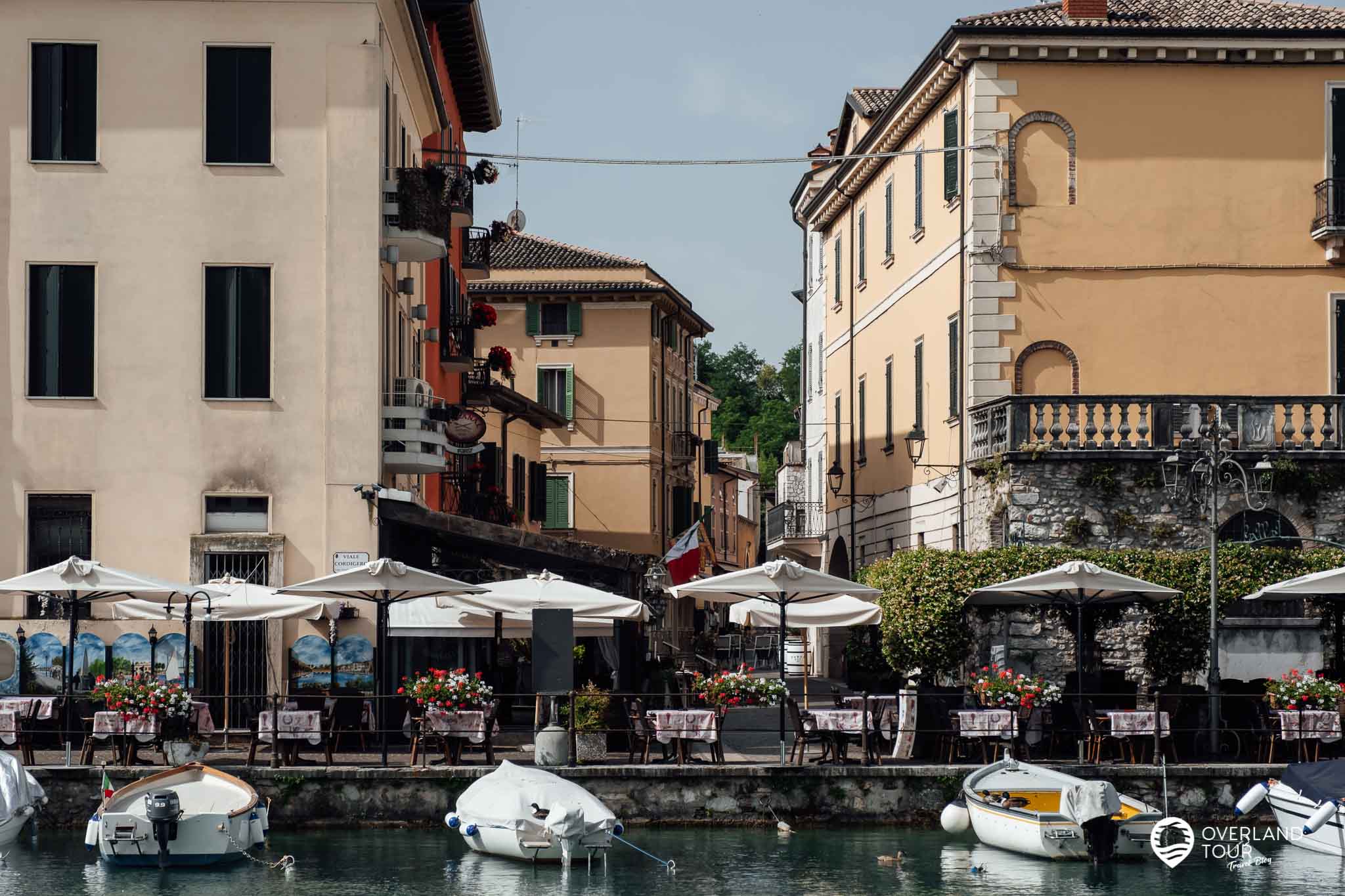 Peschiera del Garda Sehenswürdigkeiten Die Altstadt am Canale di mezzo
