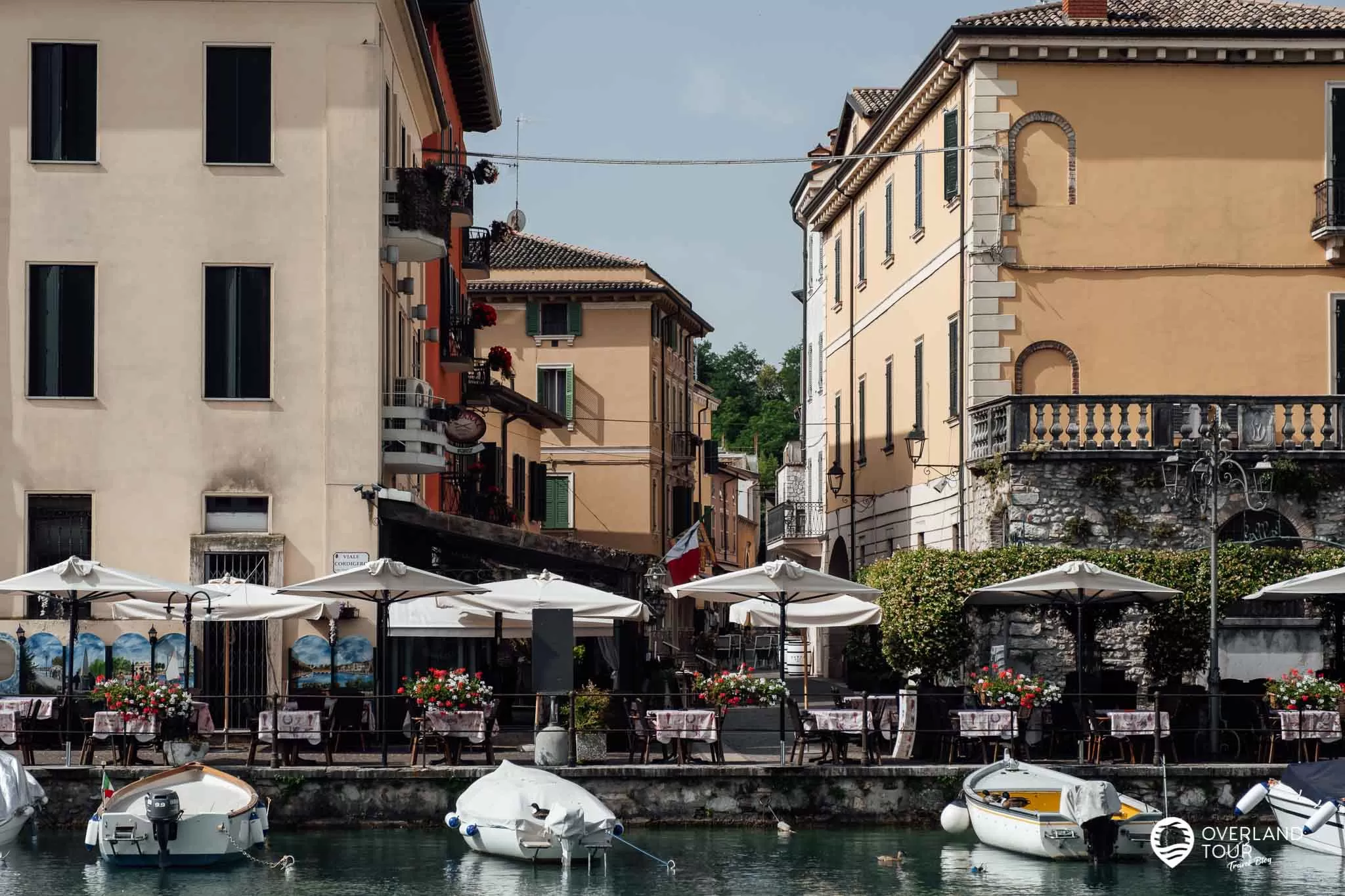 Peschiera del Garda Sehenswürdigkeiten Die Altstadt am Canale di mezzo