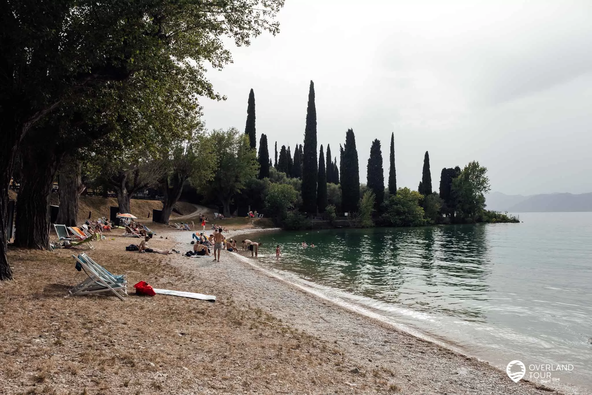 Die Sehenswürdigkeiten von Bardolino & Garda am Gardasee Bardolino Sehenswürdigkeiten am Gardasee: Das Strandbad Baia delle Sirene - außerhalb Bardolinos