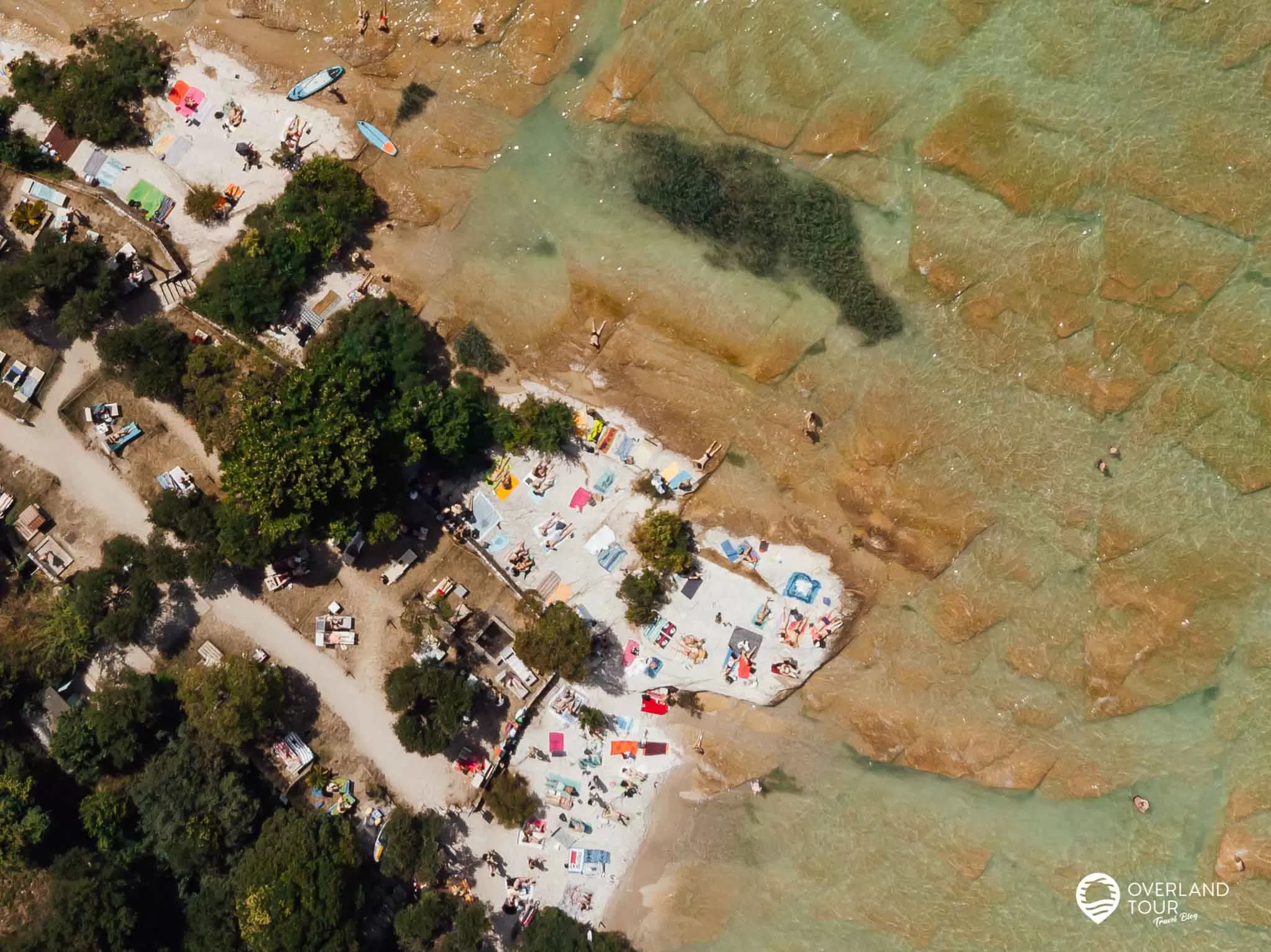Jamaica Beach: Der Karibik-Strand von Sirmione Der Jamaica Beach von Sirmione