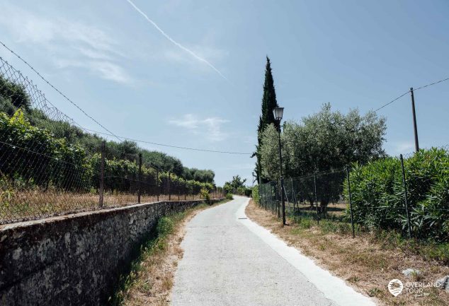 Die Wanderung Rocca di Garda zum Aussichtspunkt La Rocca