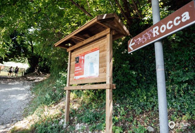 Die Wanderung Rocca di Garda zum Aussichtspunkt La Rocca