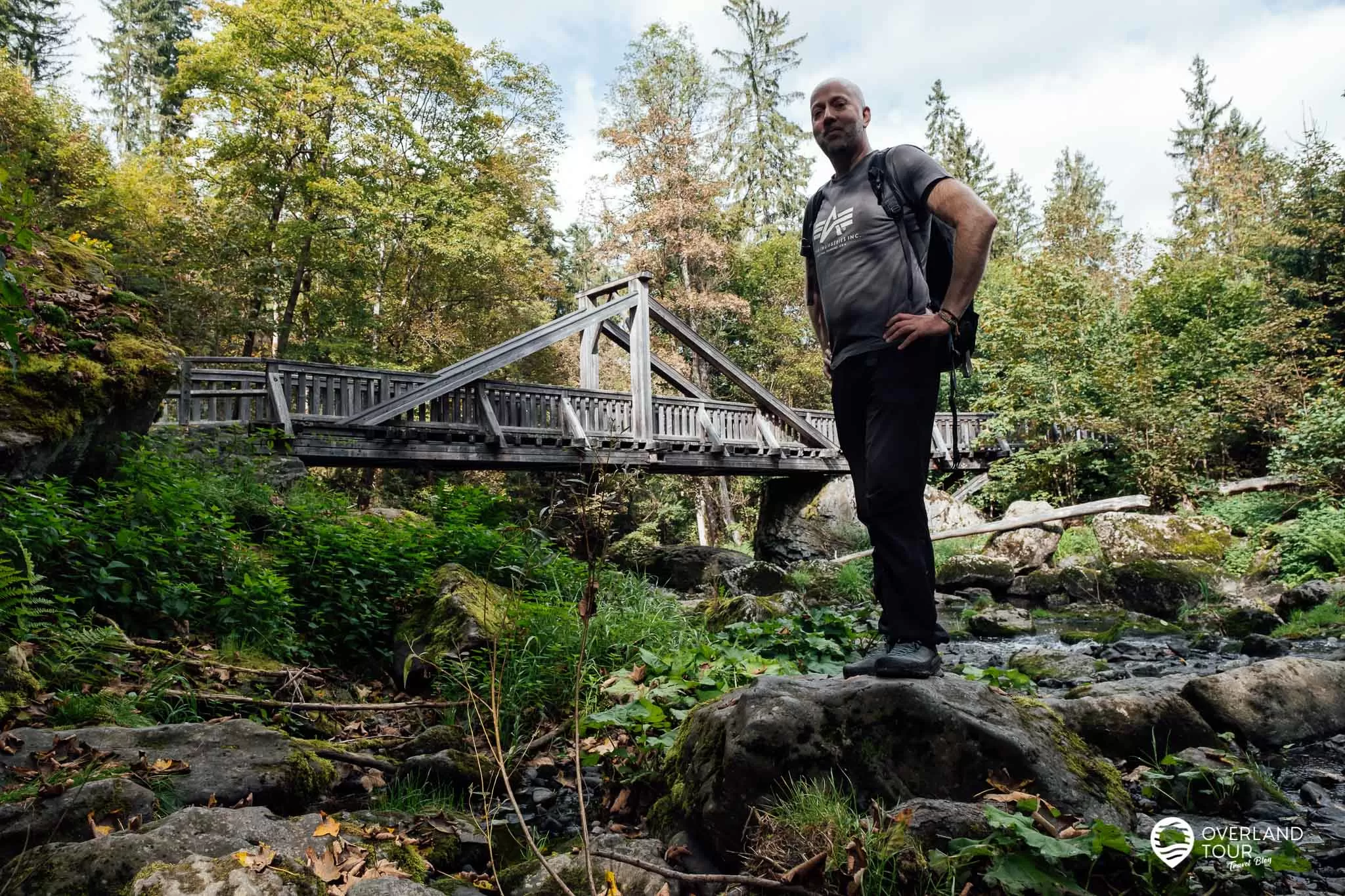 Wandern im Höllental Frankenwald - Felsenpfad & Röhrensteig die perfekte Tour: Der Teufelssteg im Höllental
