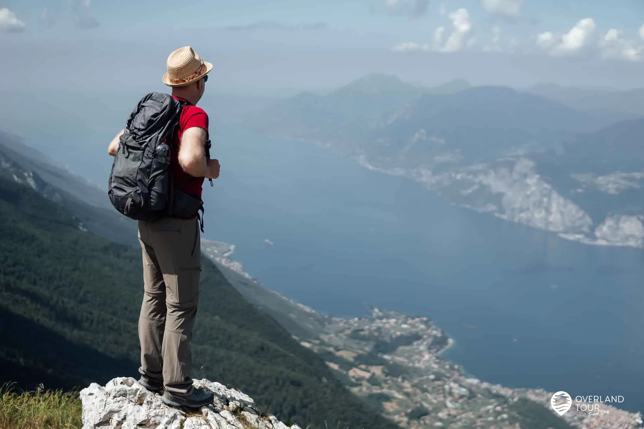 Malcesine Sehenswürdigkeiten am Gardasee: Was für ein Ausblick vom Monte Baldo aus über den Gardasee
