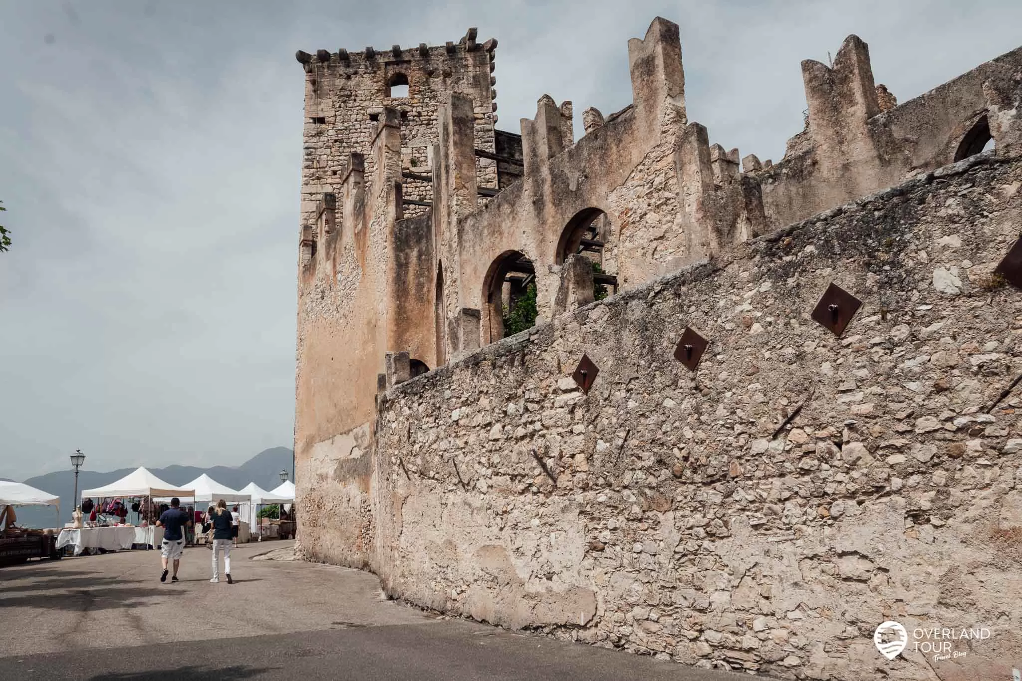 Die Scaligero Burg von Torri del Benaco