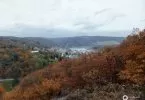Traumschleife Marienberg: Boppard mit der Rheinschleife im Hintergrund