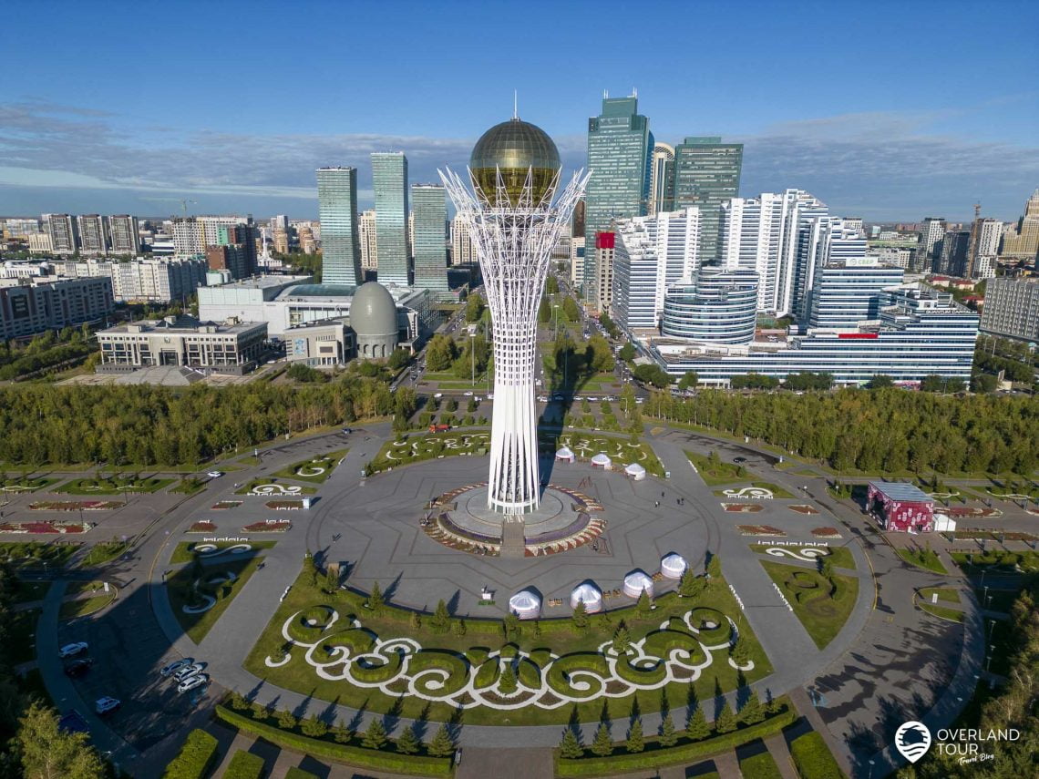 Astana Sehenswürdigkeiten (ehemals Nur-Sultan) – Die Hauptstadt Kasachstans: Bajterek Tower - Top 1