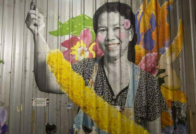 Ma Lai Frischblumenmarkt (Pak Khlong Talat) - Flower Market in Bangkok