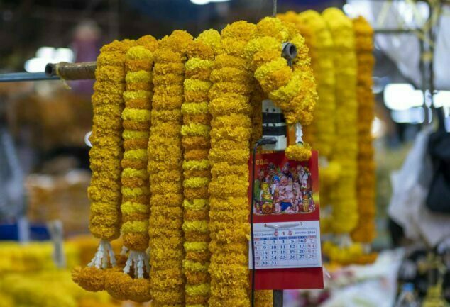 Ma Lai Frischblumenmarkt (Pak Khlong Talat) - Flower Market in Bangkok