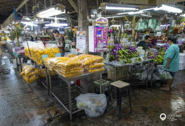 Ma Lai Frischblumenmarkt (Pak Khlong Talat) - Flower Market in Bangkok