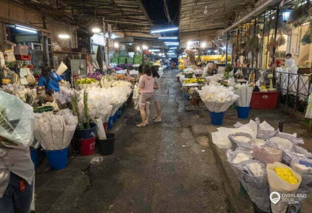 Ma Lai Frischblumenmarkt (Pak Khlong Talat) - Flower Market in Bangkok