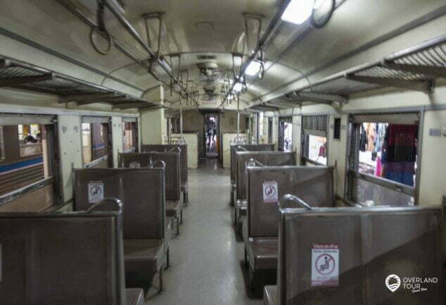 Der Besuch des Mae Klong Railway Market bei Bangkok